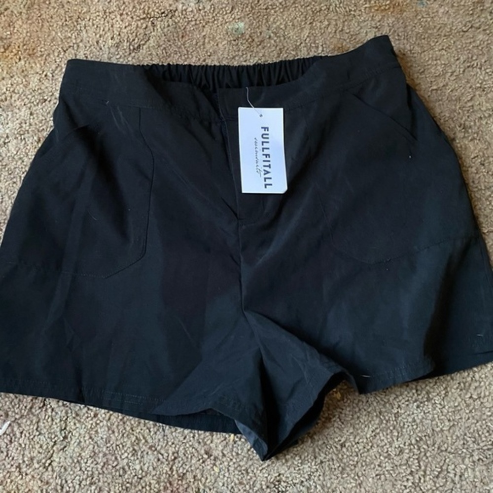 FULLFITALL Swim Suit Women’s Size 14 New Pockets Black‎
